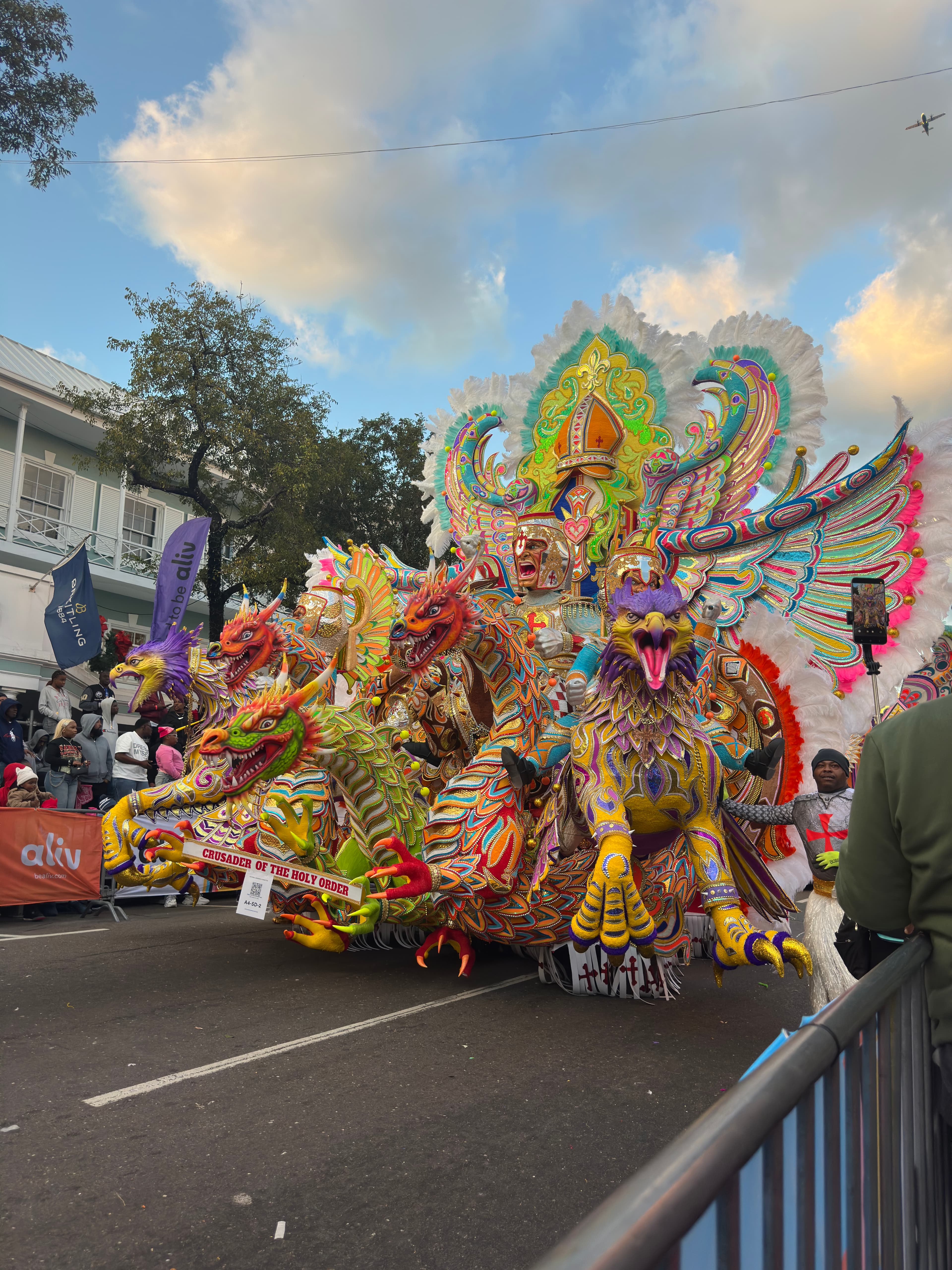 Image of a Junkanoo Float